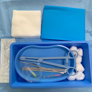 Uso hospitalario estéril SMMS Desechable Médico Cirugía general Ojo Drape Kit de cirugía oftálmica