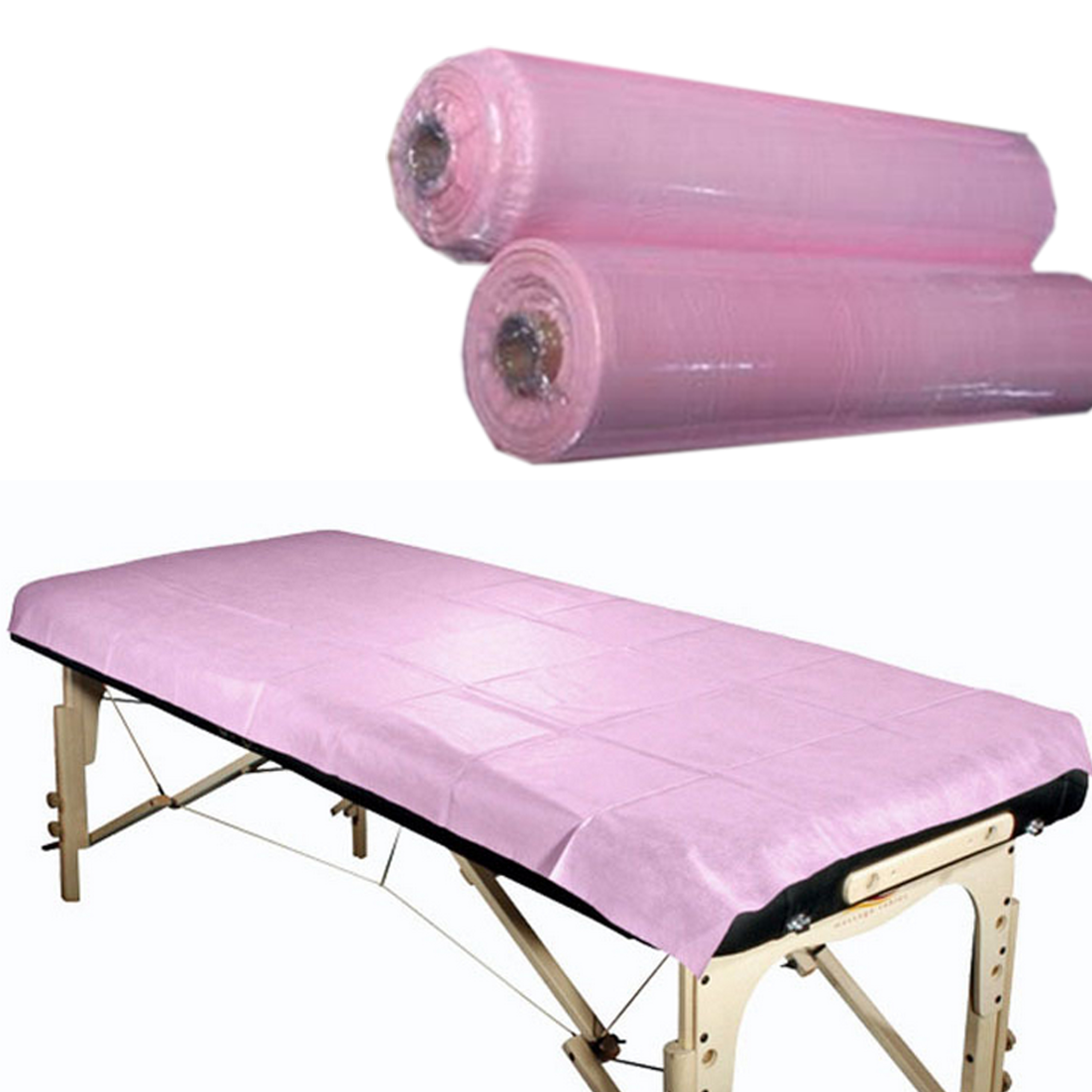 Rollo de sofá de mesa de papel laminado PE de suministros médicos, resistente al agua para Hospital